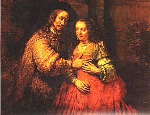 REMBRANDT la fiancée juive